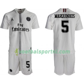 Paris Saint-Germain Marquinhos 5 Jodan Wit Kind Third Tenue 2018-19